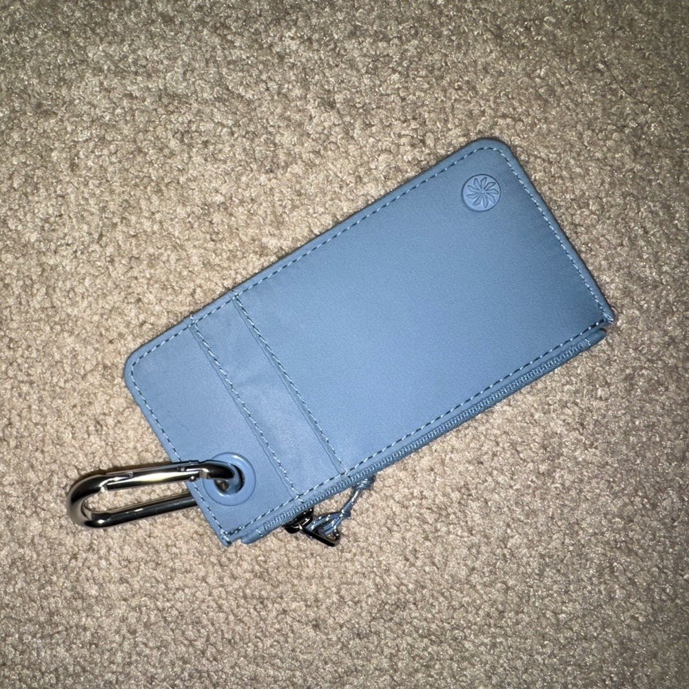 Carolina Blue Athleta Keychain Wallet